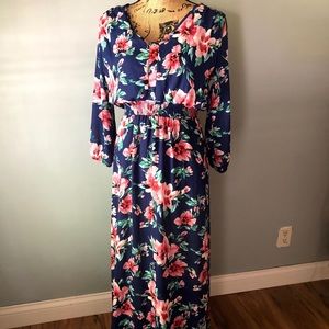 Pink Lily Brand Maxi Dress